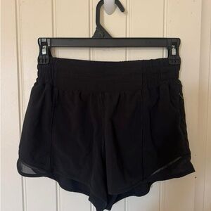lululemon athletica Black Athletic High Waisted Shorts